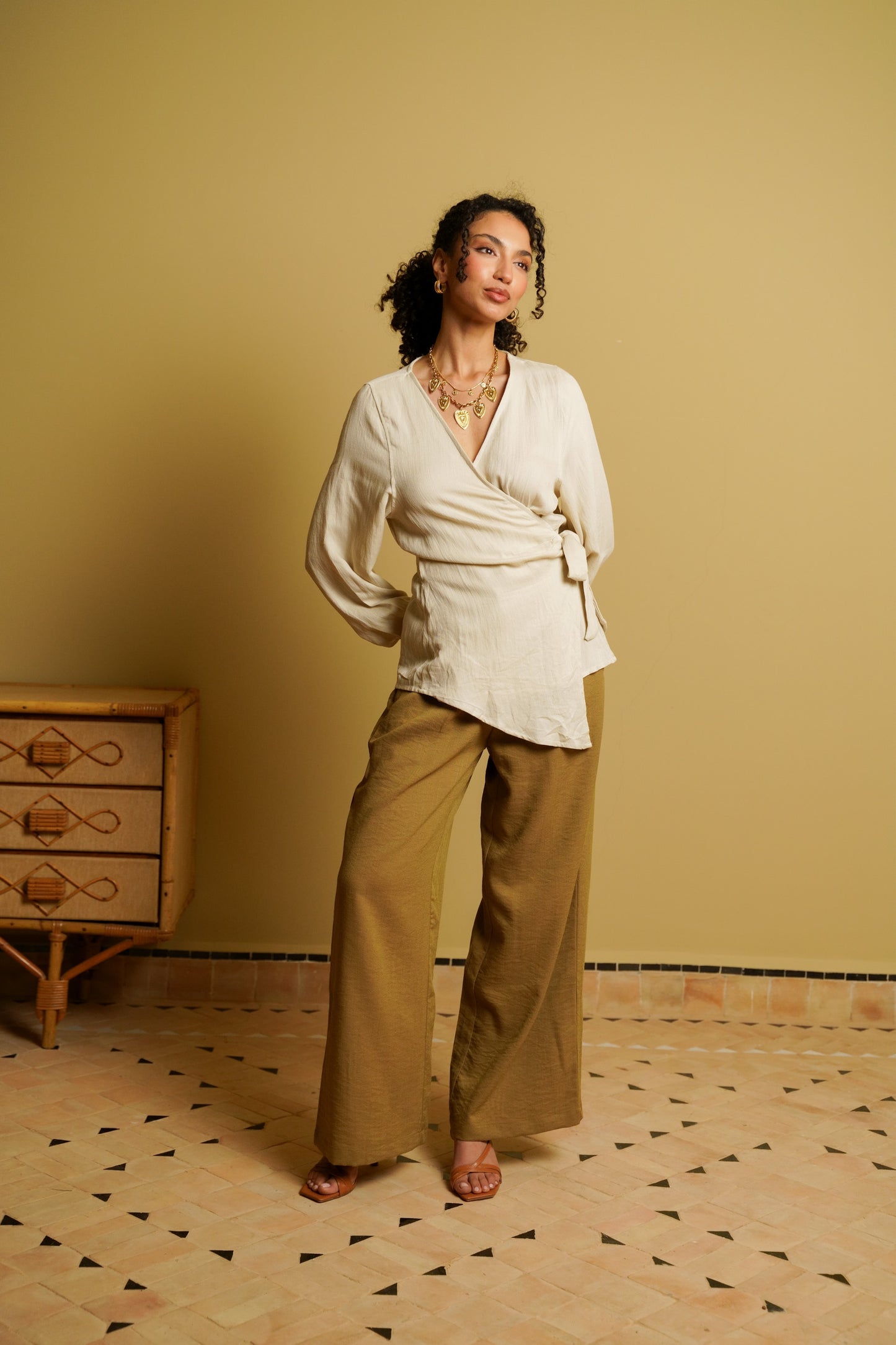 ANAÏS WRAP TOP
