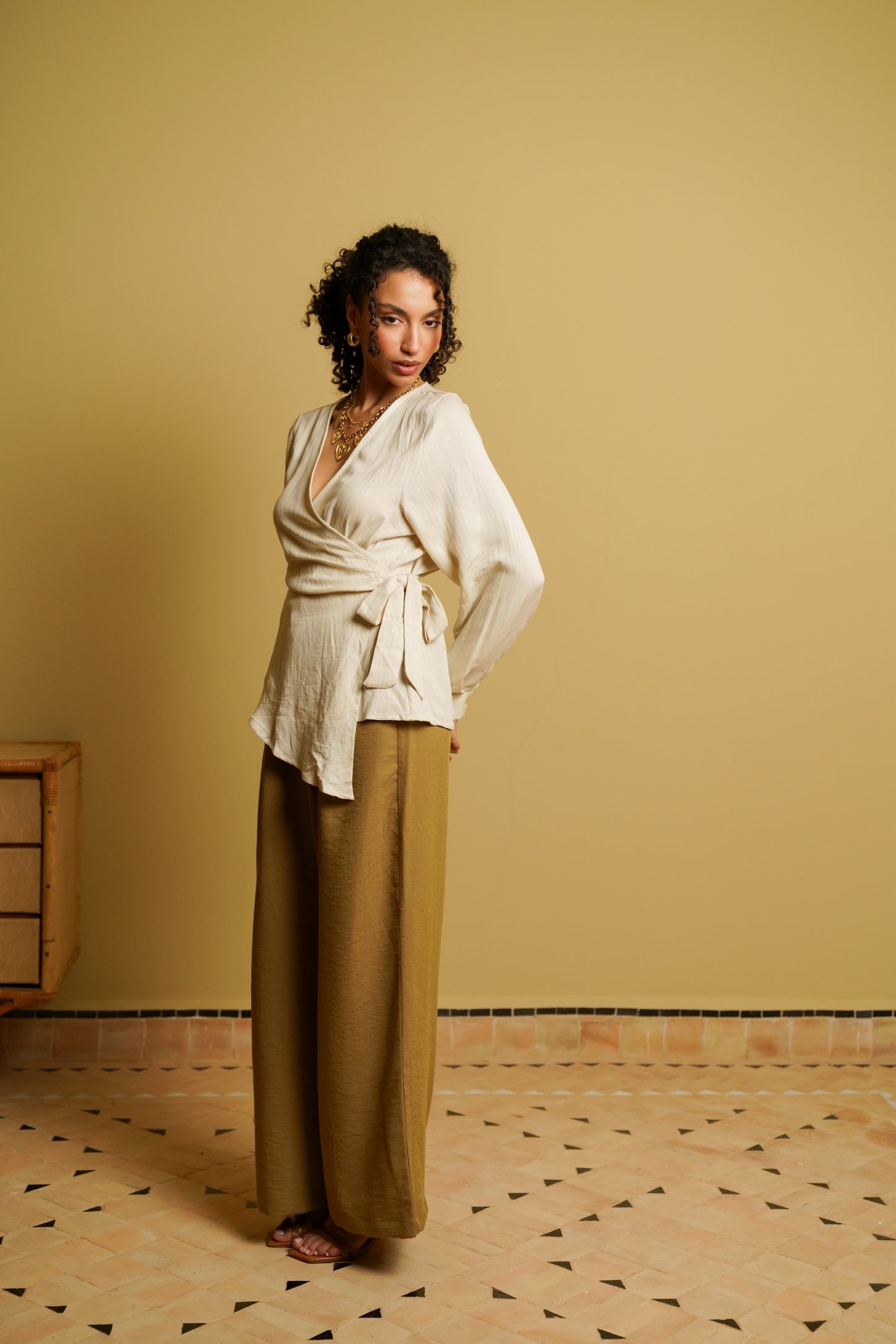 ANAÏS WRAP TOP